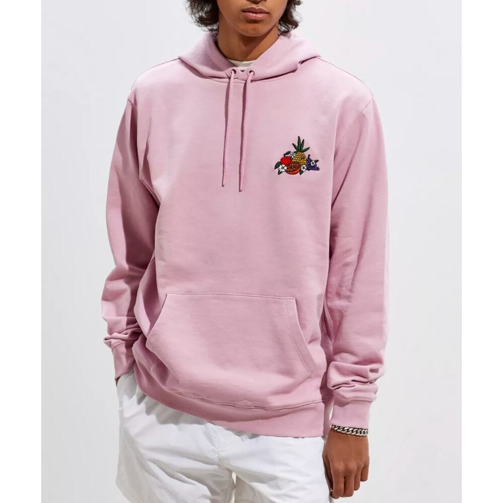 Lazy Oaf Oversized Men's/Unisex Tropical Pink Hoodie, size S